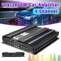 3800W RMS 4 Channel 12V 4ohm Truck Car Audio Power Stereo Amplifier Amp Speaker Metal Car Amplifier Car Subwoofer