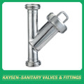 3A hygienic threaded Y-type filter/strainer