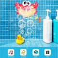 Bubble Maker for Bath Tub Music Bath Toy Crab Frog for Toddler Baby Kid
