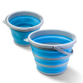 Silicone Folding Collapsible Water Bucket Portable Retractable Travel Water Storage Foldable Container For Camping BBQ Fishing