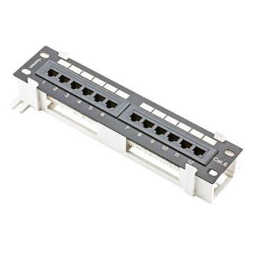 Launched New - CAT6 PATCH PANEL 12 PORTS WALL MOUNTING