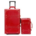 LEINASEN Retro Rolling Luggage Set Spinner Women Password Trolley 24 inch Suitcase Wheels 20 inch Vintage Cabin Travel Bag Trunk