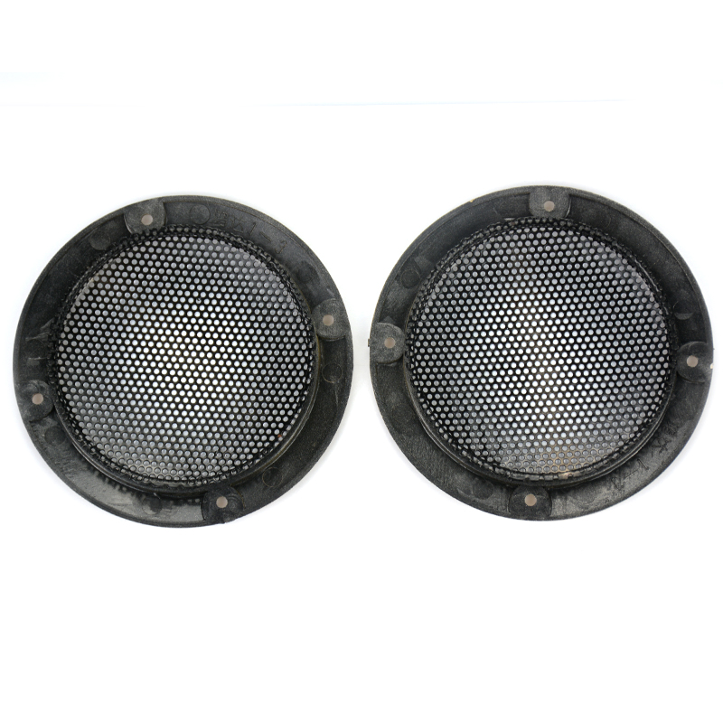 Aiyima 2PC 3Inch Speaker Net Cover Mesh Enclosure Decorative Ring Glod Color Protective Grille Subwoofer Speaker Cover