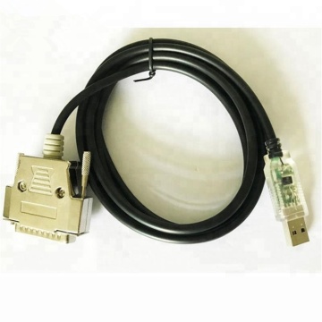 USB to RS232 Serial Adapter Cable, CNC Controls Programming Cable, 25 Pin Male Connector USB To 25 Pin DB25 Parallel Port Cable