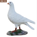 Modern creative resin pigeon sculpture home decoration animal statue outdoor garden wedding decoration statue Peace pigeon