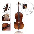 1 Set Professional V80 Cello Strings Cello Accessories Steel Wire String Cello Supplies for Professional Use (Silver)