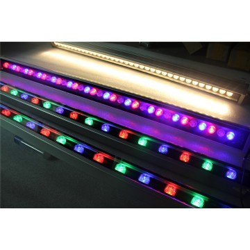 LED RGB Wall Washer light 36W 12R 12B 12G DMX512 RGB Warm White Linear Flood Light