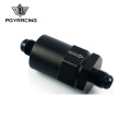 PQY - AN -6 (AN6) Black Anodised Billet Fuel Filter 30 Micron PQY-SLF0209-06