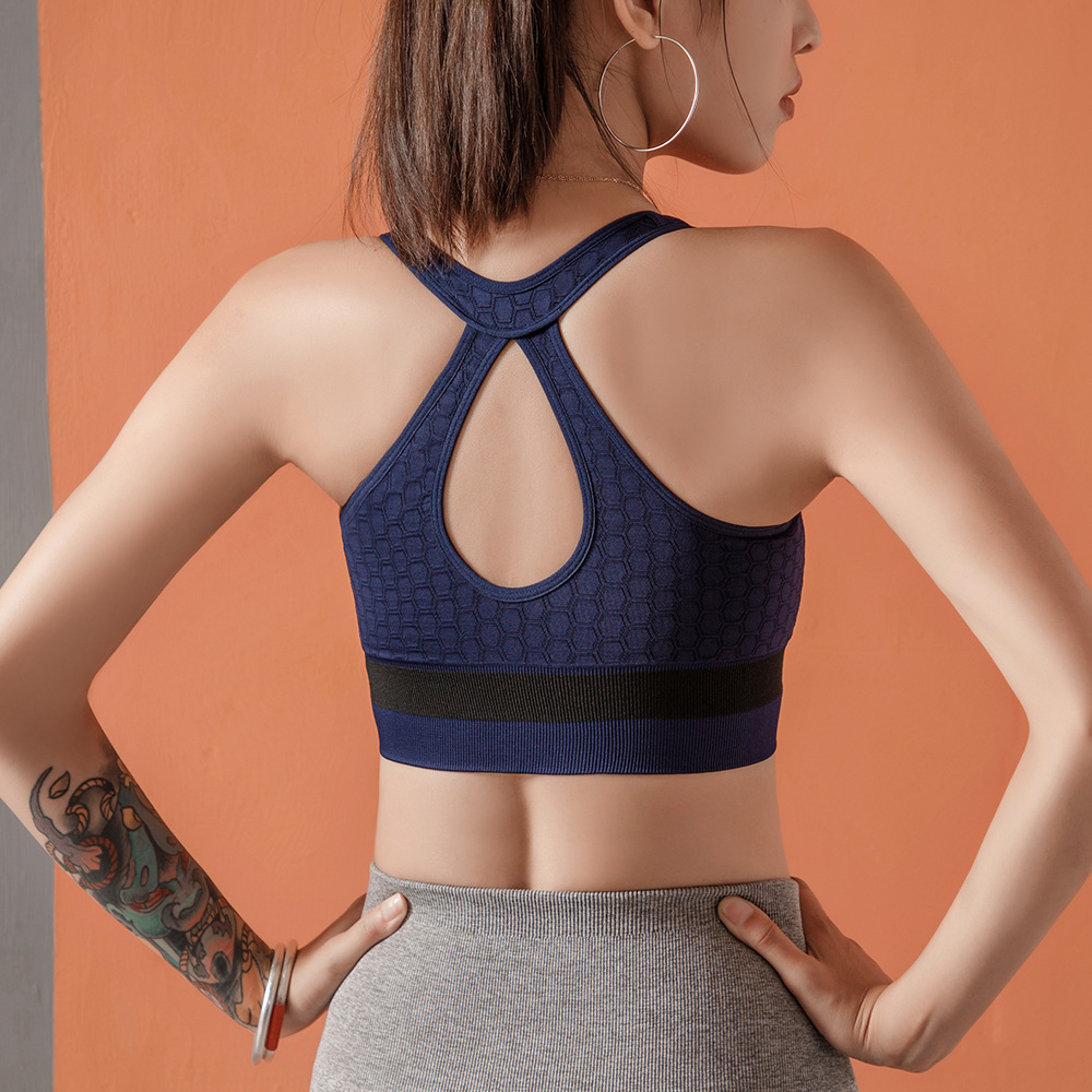 Women Beauty Back Sport Bra Top Underwear Ladies Quick-drying Shockproof Yoga Running Fitness Sports Bras