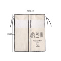 1pcs Wardrobe Clothing Dust Cover Non-woven Clothes Hanging Garment Bag for Home Clothes Storage Hanging Suit Dust Jacket Cover