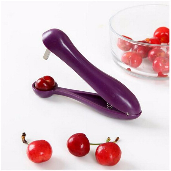 5'' Cherry Fruit Kitchen Olive Remover Remove Pit Tool Seed Gadget Stoner Core Corer Pitter