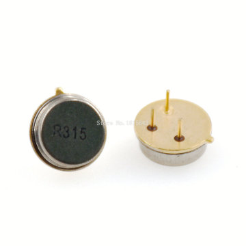 5PCS/LOT Round 315MHZ 315mhz Filter SAW Oscillator Resonator R315A R315 TO-39 3 Pins