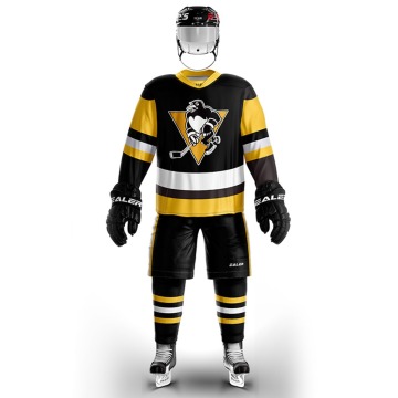 Cool Hockey free shipping Pittsburgh Penguin fans Training wear ice hockey jersey s in stock customized cheap high quality