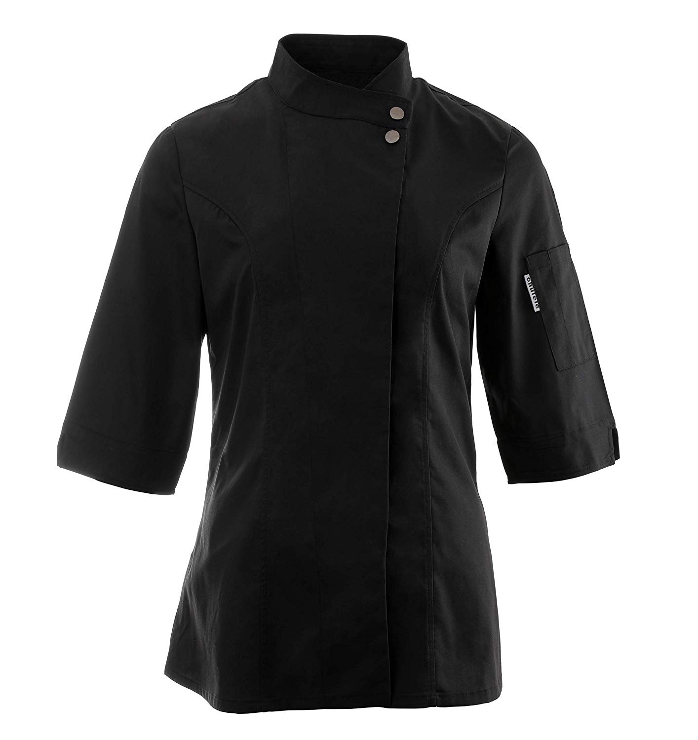 Spring and summer women's kitchen jacket food chef kitchen jacket white Hotel Uniform summer restaurant Waiter Workwear Clothing