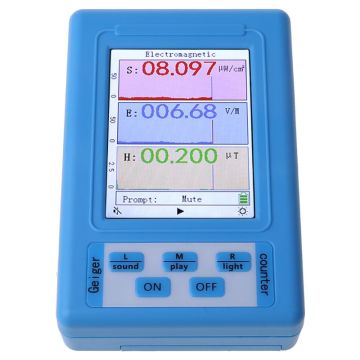 Electromagnetic Radiation Detector Dosimeter Monitor Radiation Tester EMF Meter 28TC