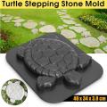 2019 DIY Tortoise Path Maker Mold Garden Path Stone Molds Concrete Cement Mould Creative Pavement Mold
