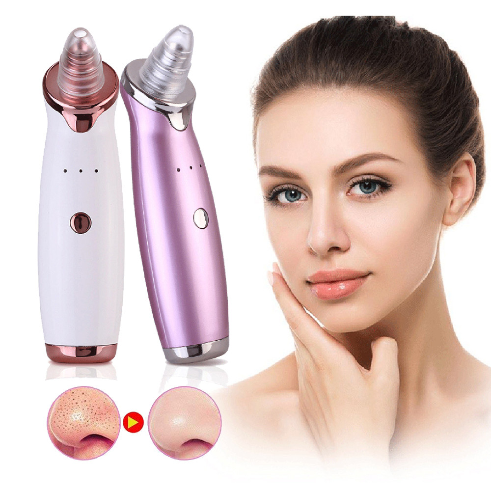 New Beauty Multifunctional Cleaning Instrument Electric Blackhead Remover Pore Vacuum Suction Diamond Dermabrasion Face Cleaner