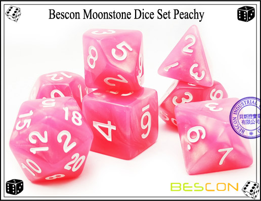 Peachy Dice Set-1