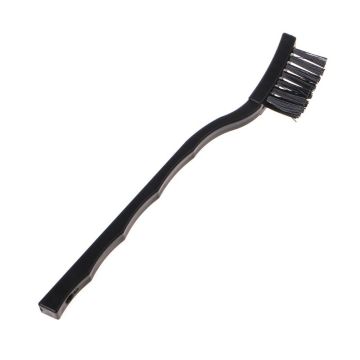 Black Non Slip Handle PCB Rework ESD Anti Static Dust Brush 17cm For Mobile Phone Tablet PCB BGA Repair Soldering