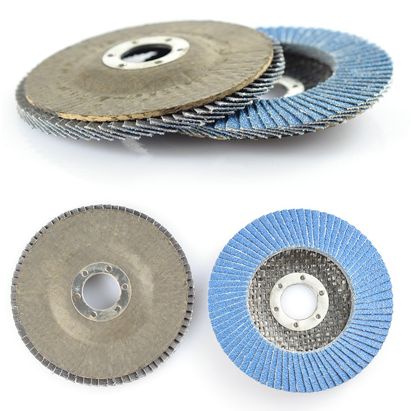 CMCP 115x22mm Flap Sanding Disc For Angle Grinder 40/60/80/120 Grit Grinding Flap Discs Metal Wood Abrasive Tools Grinding Wheel