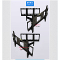 DL-D-114MH 60inch 55inch 46inch 80kg LCD PLASMA FOLD full motion tv bracket lcd wall mount led stand holder retractable swivel