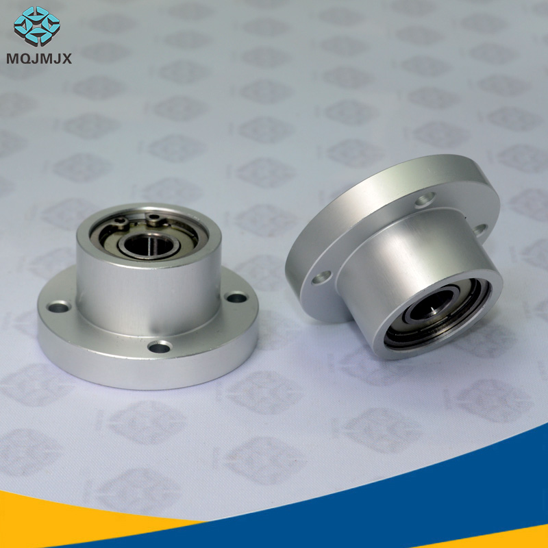 Flange Round Housing Bearings with Housings , Double Bearings, positioning and insert type, Mask machine accessories