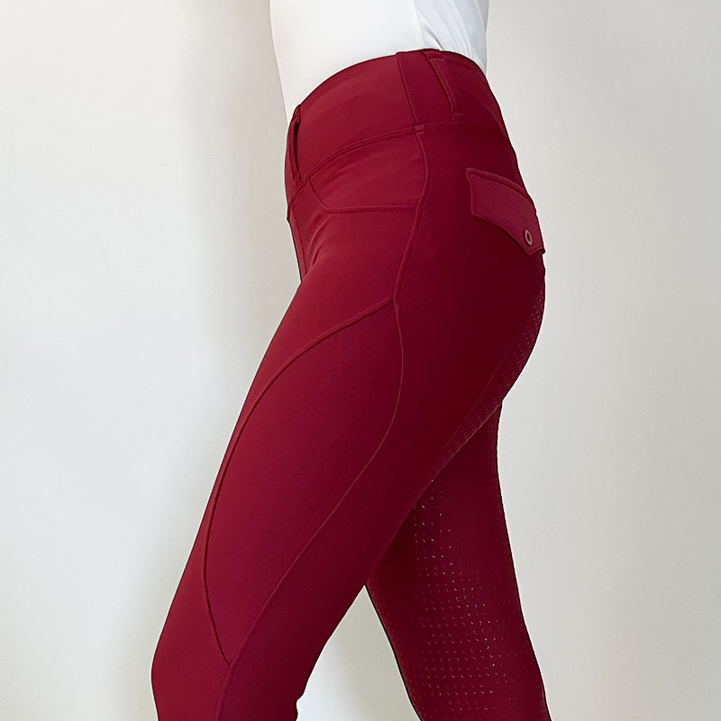 New 2 Color Silicone Ladies Equestrian Pants