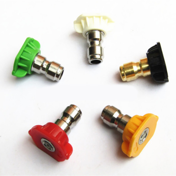 Quick Connector Car Washing Nozzles Metal Jet Lance Nozzle High Pressure Washer Spray Nozzle 5pcs/Set 1/4