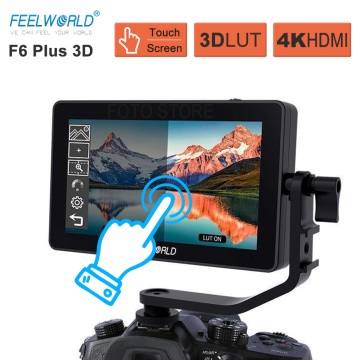 FEELWORLD F6 PLUS Touch Screen Monitor 5.5 inch on Camera DSLR Field Monitor 3D LUT 1920x1080 4K HDMI Video Camera Monitor