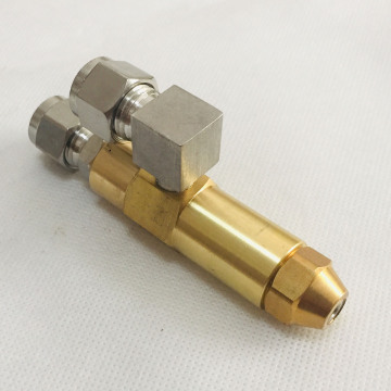 68mm 0.5/0.8/1.0/1.2/1.5/2.0/2.5/3.0mm Waste oil burner nozzle,air atomizing nozzle,fuel oil nozzle,full cone oil spray nozzle