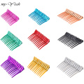 12pcs/set Salon Hairdressing Cutting Hairpin Holding Hair Styling Clip Flat Duck Mouth Hair Clamps Sectioning Hair Styling Tools