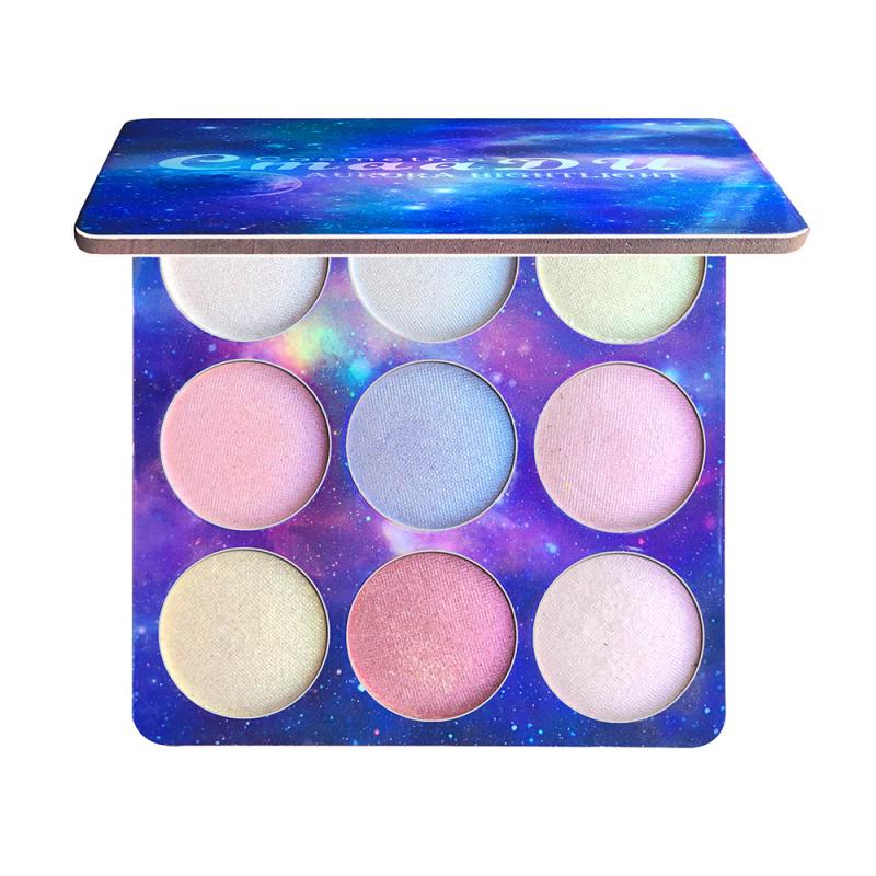 9 Colors/set Eye Shadow Powder Palette Professional Natural Glitter Shimmer Makeup Palettes Shimmer Concealer Make Up TSLM2