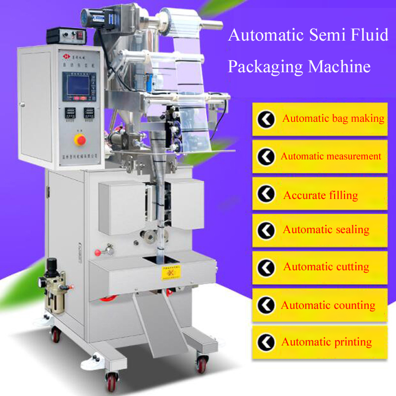 Multi Functional Food Packaging Machine For Lotion Shampoo Cream Automatic Filling Packing Machine