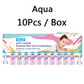 10pcs aqua