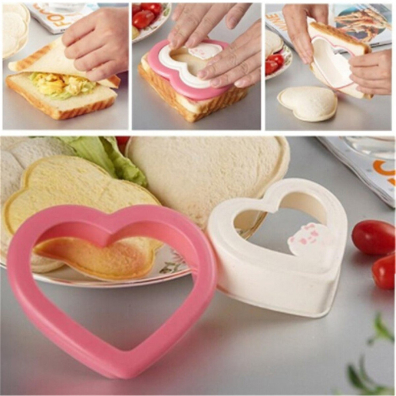 Cute Sandwich Mould Rabbit Flower Panda shaped Bread Cake biscuit embossing device Crust Cutter Baking Pastry Tools