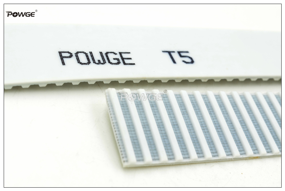 POWGE 5meters T5 Open-End Timing Belt T5-20 Width=20mm PU With Steel Core T5 20 AT5 Belt Fit T5 Timing Pulley For CNC RepRap