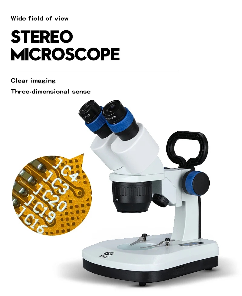 Binocular Microscope Wf10x 20mm Stereo Zoom Microscope