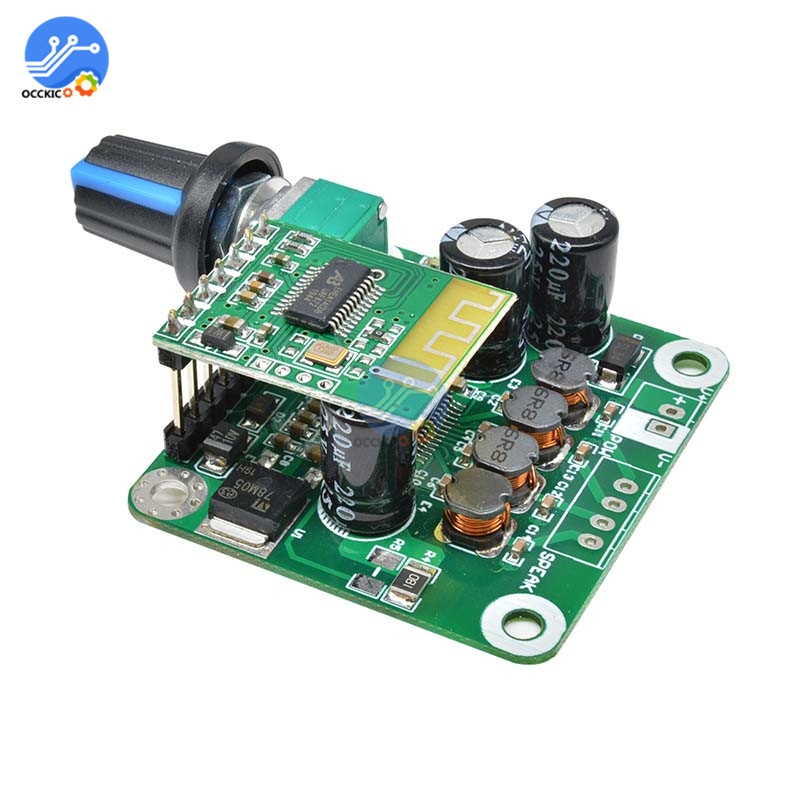 TPA3110 Bluetooth 4.2 Digital Amplifier Board 15w+15W 12V-24V Stereo Audio USB Speaker Volume Control Modulo Amplificador