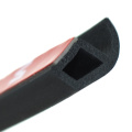 P Type Car Door Rubber Seal Strips Noise Insulation Auto Door Sealing Strip Weatherstrip Anti-dust Rubber Door Seals