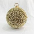 Luxury diamond round ball bag