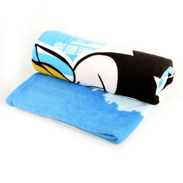 Disposable Printed Airline Coral Fleece Blankets
