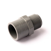 6pcs G 1/2'' Male Thread Inner Diameter 20mm Straight Connectors Thicken Durable PVC Material Garden Irrigation Pipe Fittings