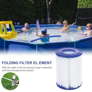 Swimming Pool Filter Cartridge SIZE II for Swimming Pool 58094 PUMP TYPE 2 Folding Filter Pool Accessories Cleaning Tools