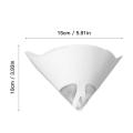 50 Pcs Paint Filter Paper Purifying Straining Cup Funnel Disposable Paper 100 Mesh Paint Filte Mesh Conical Nylon Micron Paper