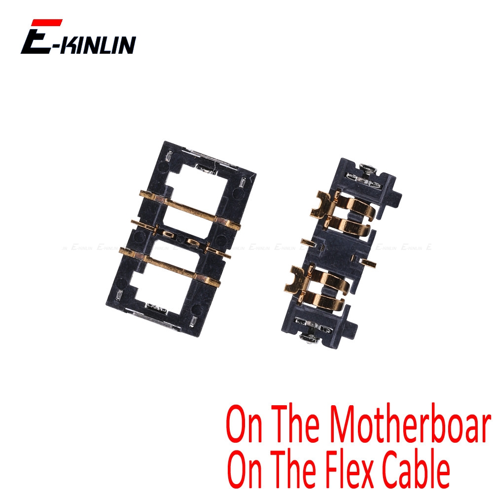 2pcs Battery FPC Connector For iPhone 7 8 Plus XR X XS Max On Mainboard Flex Cable