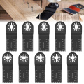10pcs Wood Cutting Dics Oscillating Multitool Saw Blades Accessories for Renovator Power Tools As Fein Multimaster Dremel