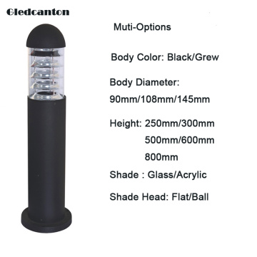 Gled-141-BL LED Bollard Light, Garden Lamp IP56 Water Proof