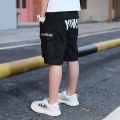 EACHIN Baby Boys Shorts Summer Boys Sport Shorts Elastic Waist Pants Calf Length Trousers Teens 3-14 Years Old Children Clothes