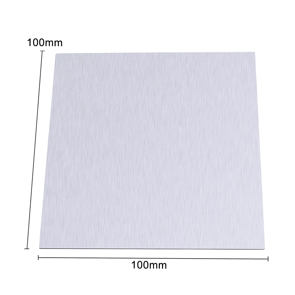 1pc New Pure Zinc Plate High Purity Pure Zinc Plate Zinc Sheet Plate 0.5mm Thickness Metal Foil 100x100x0.5mm For Science