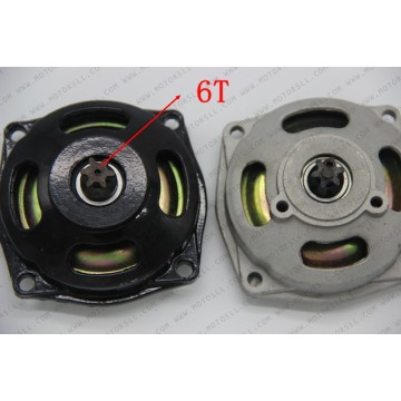 6 Teeth tooth T8F 47CC 49CC Clutch Bell /Drum Housing Gear Box Fit To Mini Moto Pocket Bike Quad ATV Parts